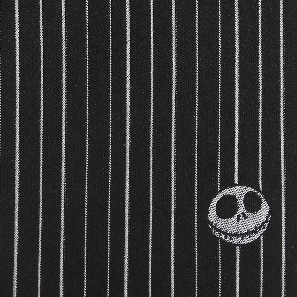Nightmare Before Christmas Jack Skellington pinstripe tie at XSREZ