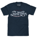 Get Busy, Drink Pepsi Cola Classic Logo T-Shirt - Navy