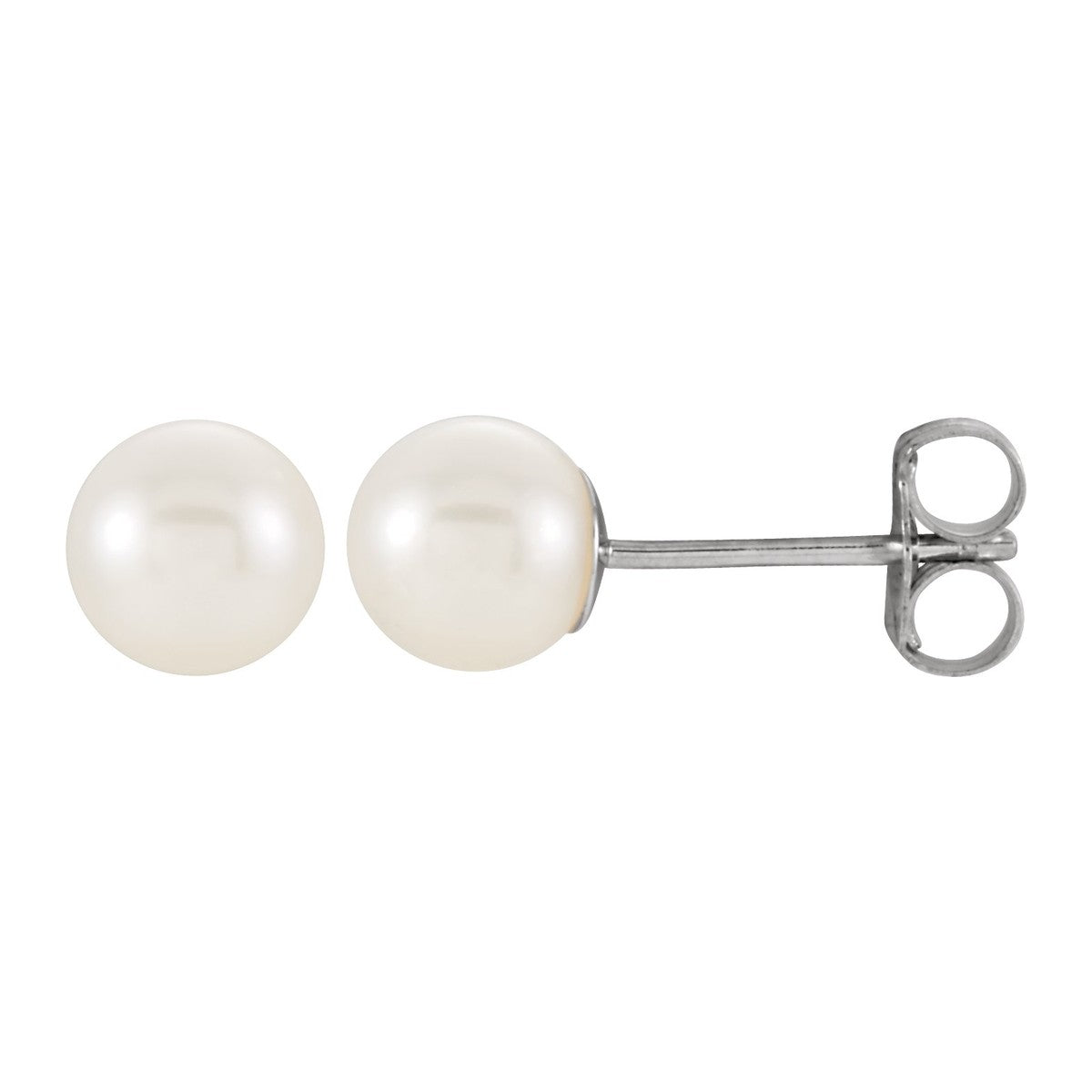 Freshwater Pearl Stud Earrings
