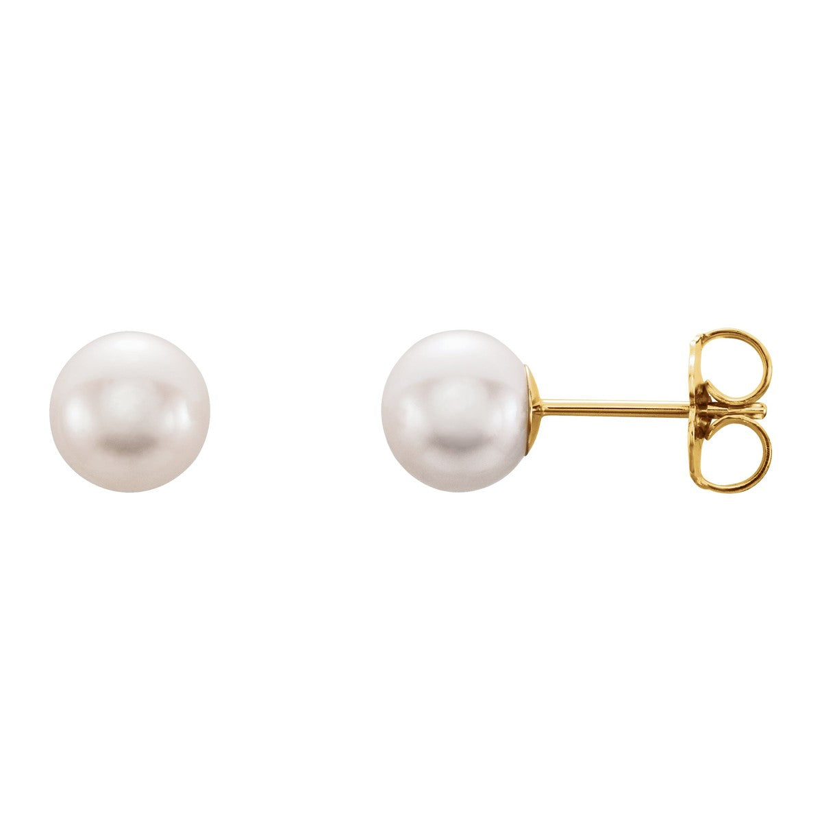 Freshwater Pearl Stud Earrings