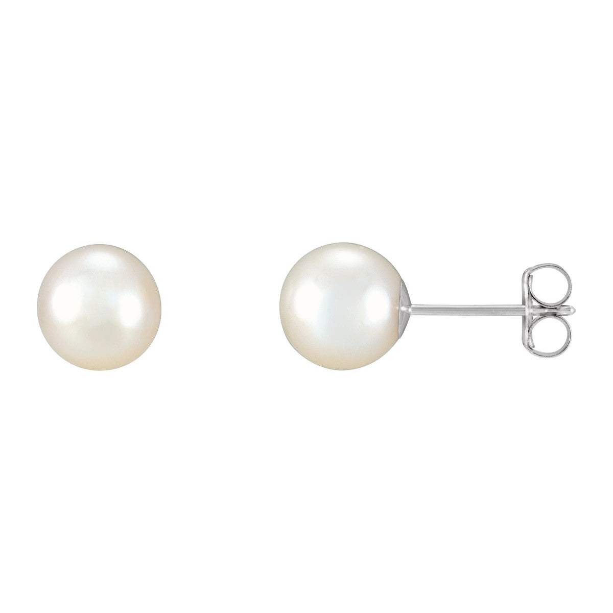Freshwater Pearl Stud Earrings