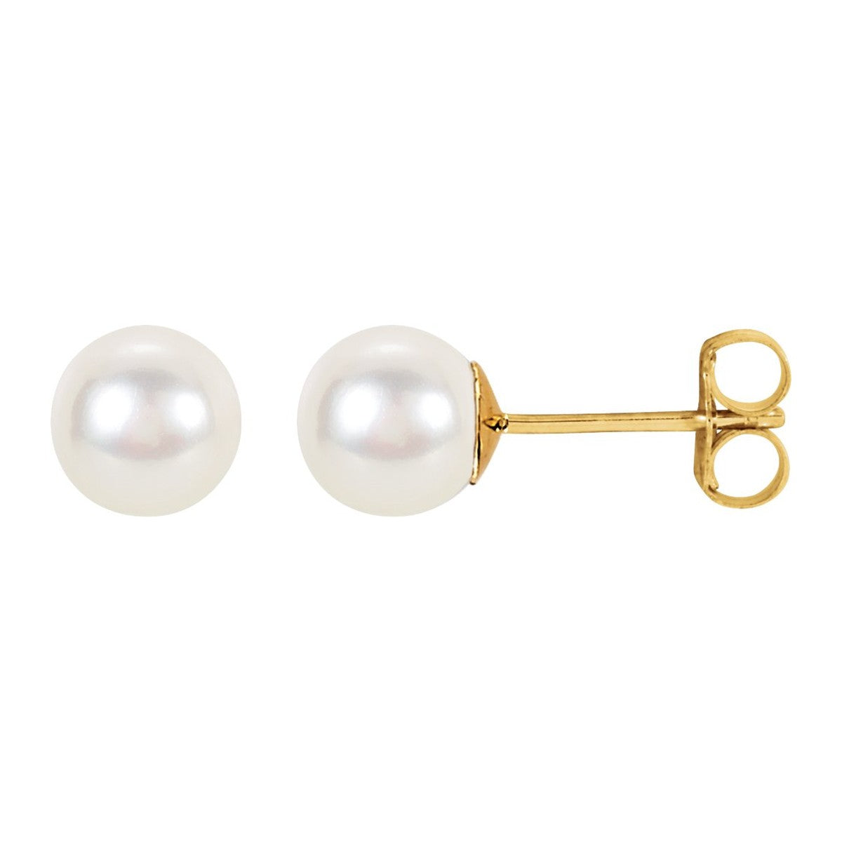 Freshwater Pearl Stud Earrings