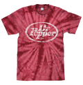 Dr. Pepper Tie Dye T-Shirt - Crimson Red Tie Dye