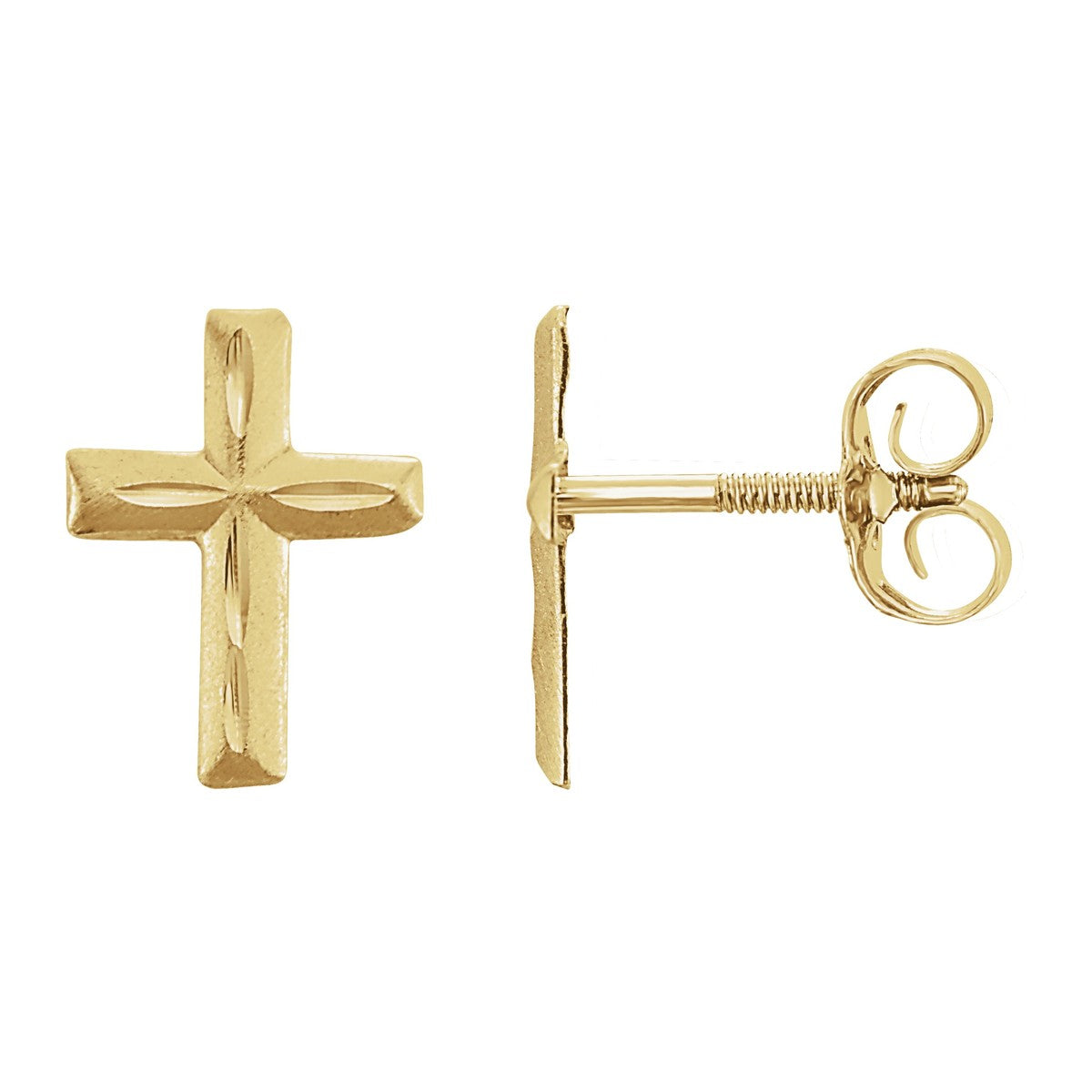 Youth Cross Earrings