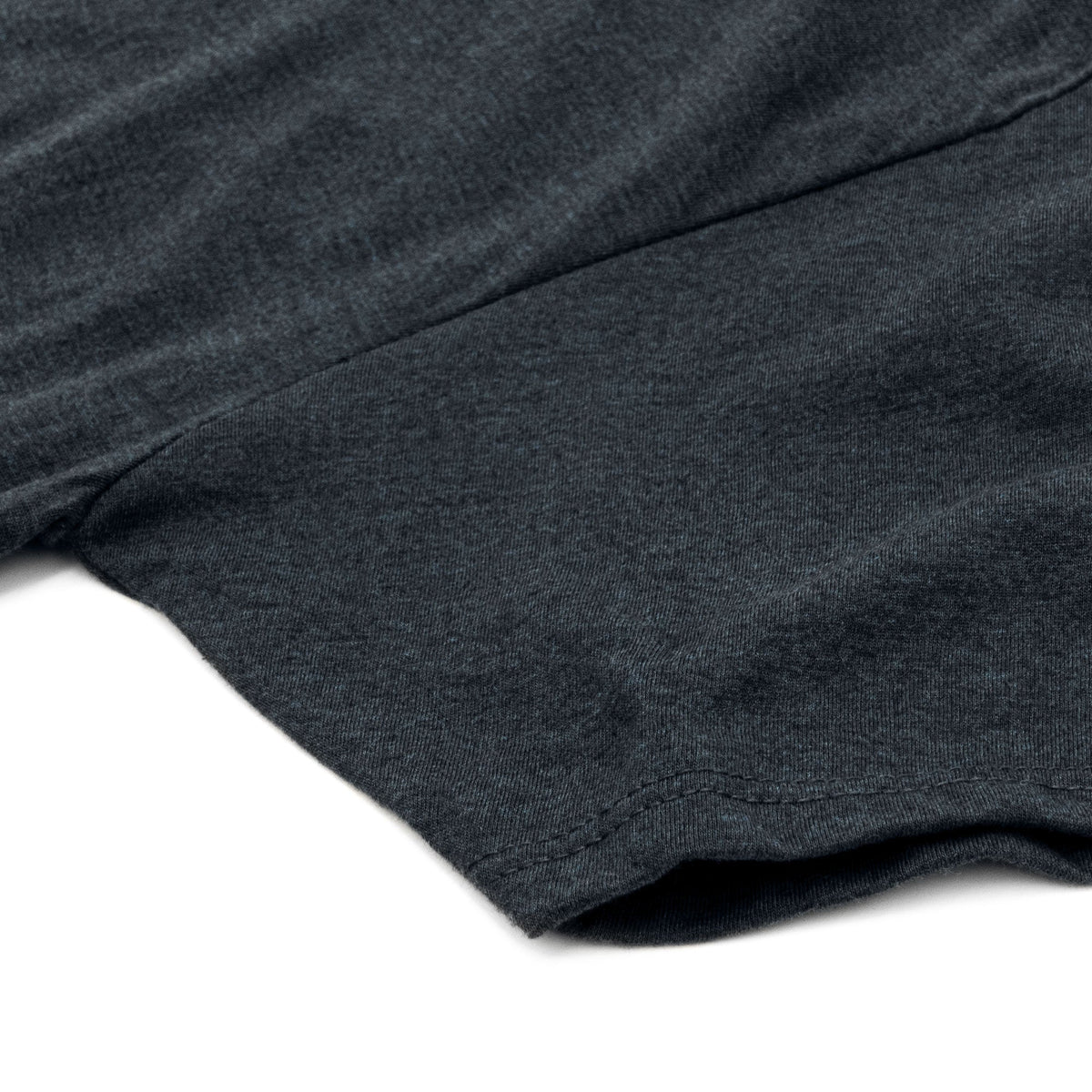 Original Coors Rodeo Cowboy Front and Back Print T-Shirt - Denim Black Heather