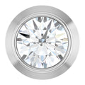 Bezel-Set Diamond Slide Pendant