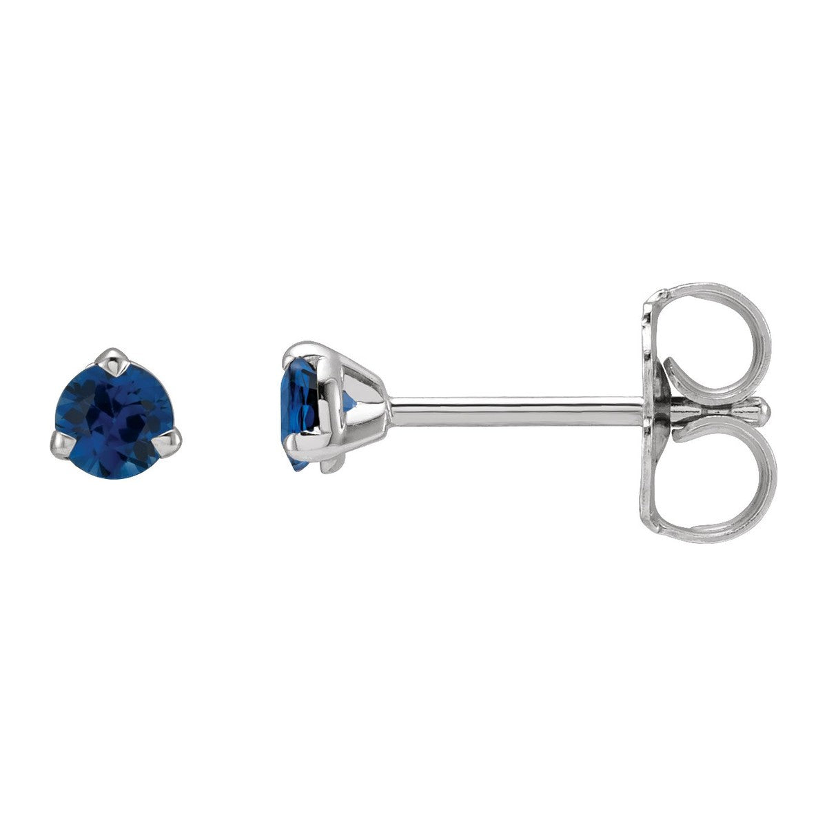 Gemstone Claw-Prong Stud Earrings