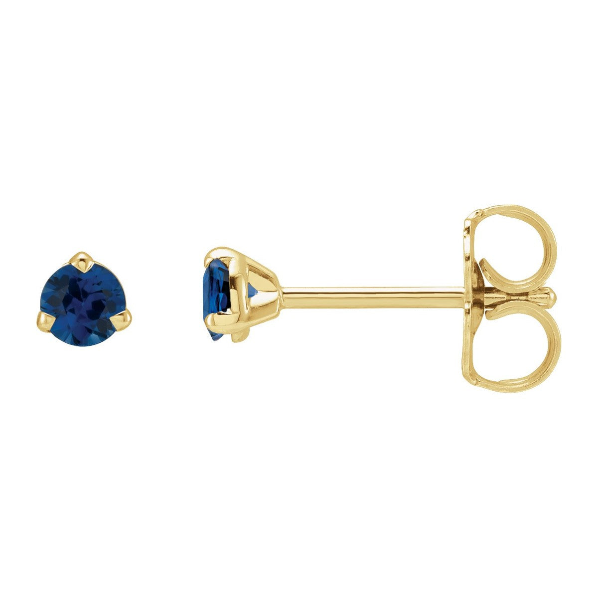 Gemstone Claw-Prong Stud Earrings