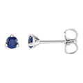 Gemstone Claw-Prong Stud Earrings