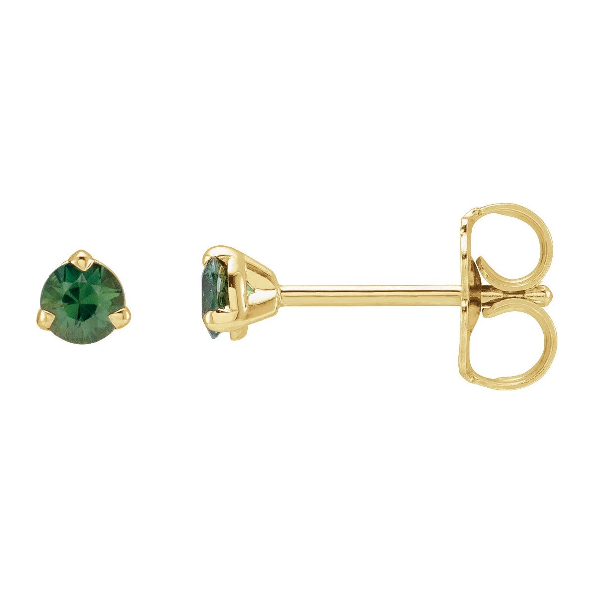 Gemstone Claw-Prong Stud Earrings