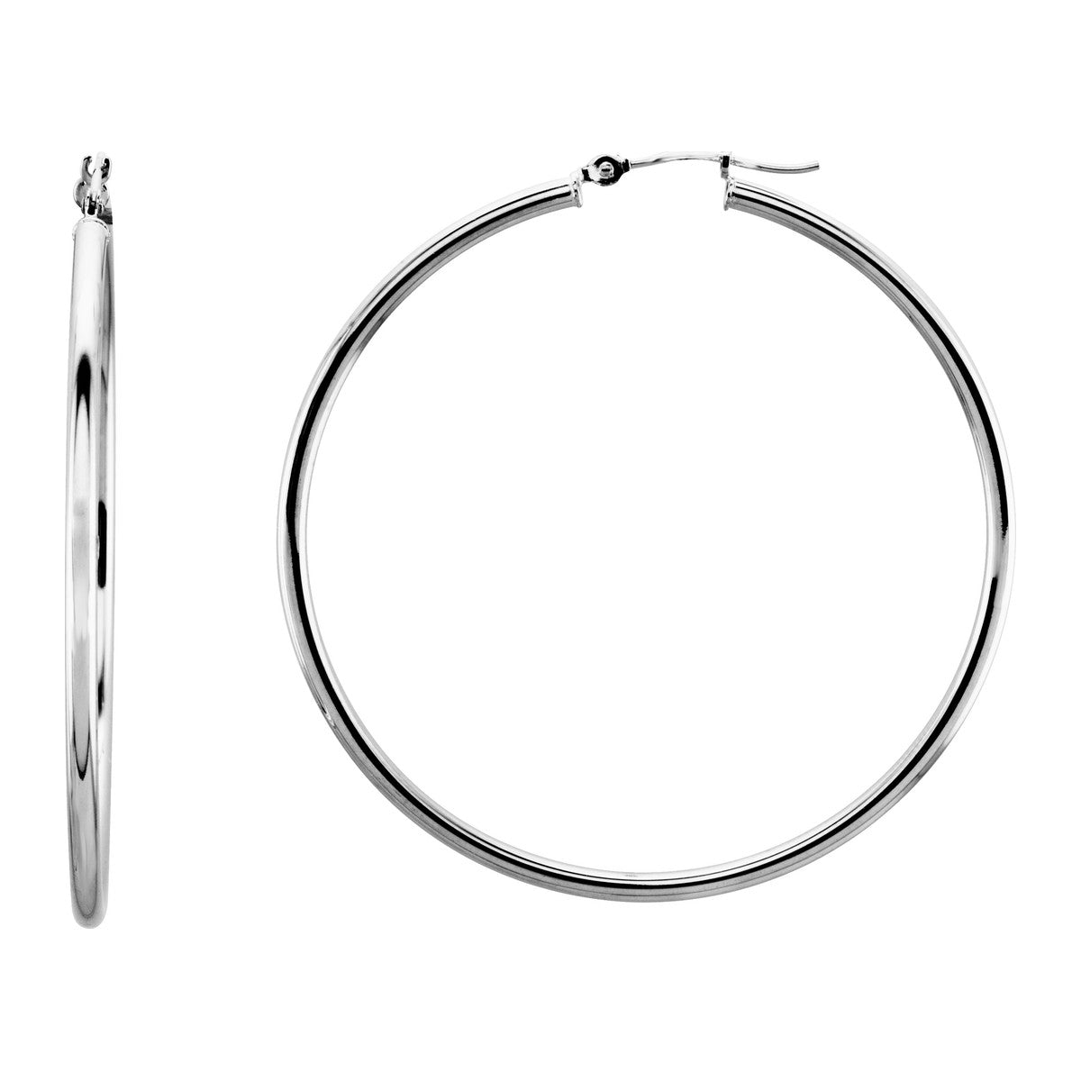 Tube Hoop Earrings