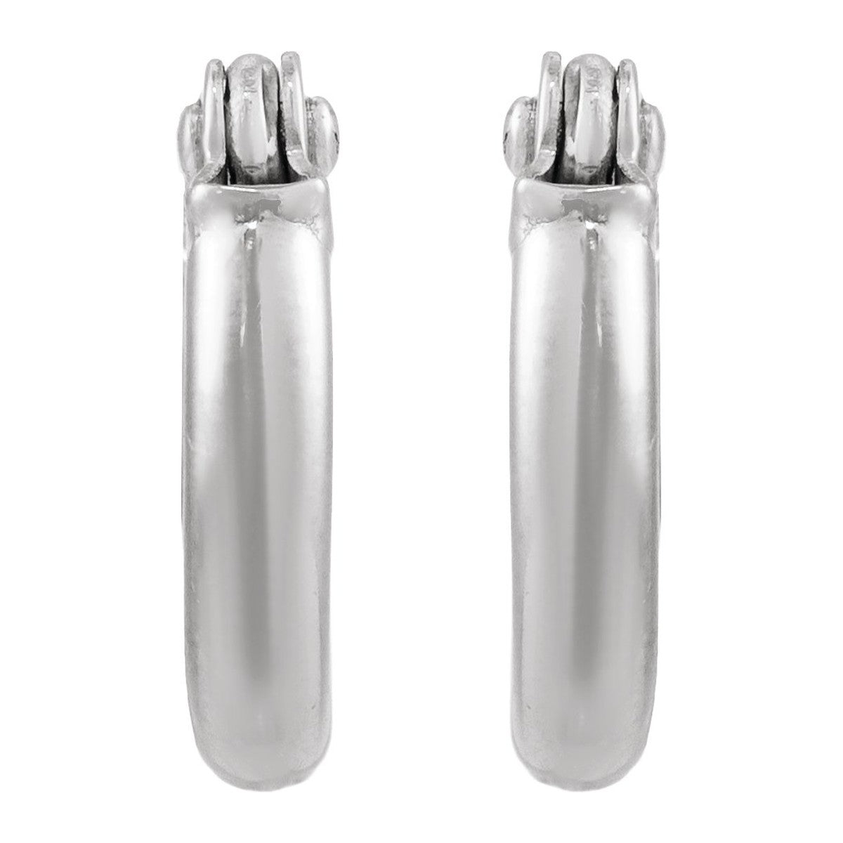 Tube Hoop Earrings