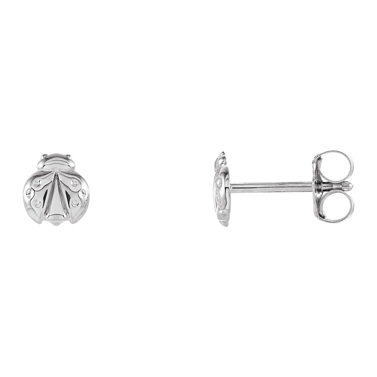 Ladybug Stud Earrings