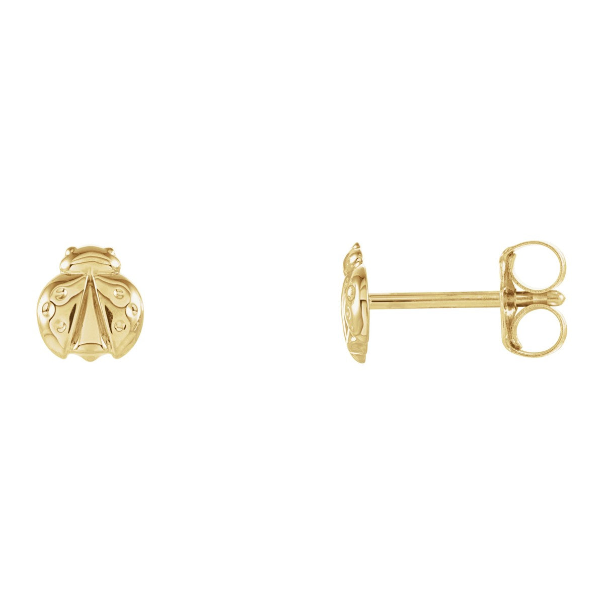 Ladybug Stud Earrings