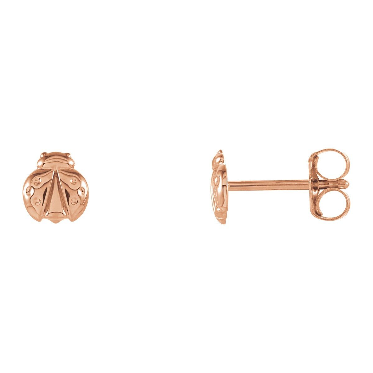 Ladybug Stud Earrings