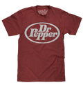 Dr Pepper Oval Logo T-Shirt - Red