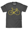 Infinity Sign Bicycle T-Shirt - Gray