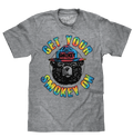 Get Your Smokey On Tie Dye T-Shirt - Gray