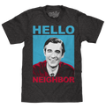 Mister Rogers "Hello Neighbor" T-Shirt - Gray
