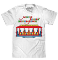 Mister Rogers' Neighborhood Trolley Logo T-Shirt - White