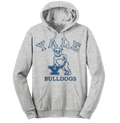 Yale Bulldog Pullover Hooded Sweatshirt - Gray