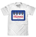 Hamm's Crown Color Logo T-Shirt - White