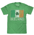 Ireland Flag with Shamrock T-Shirt - Green