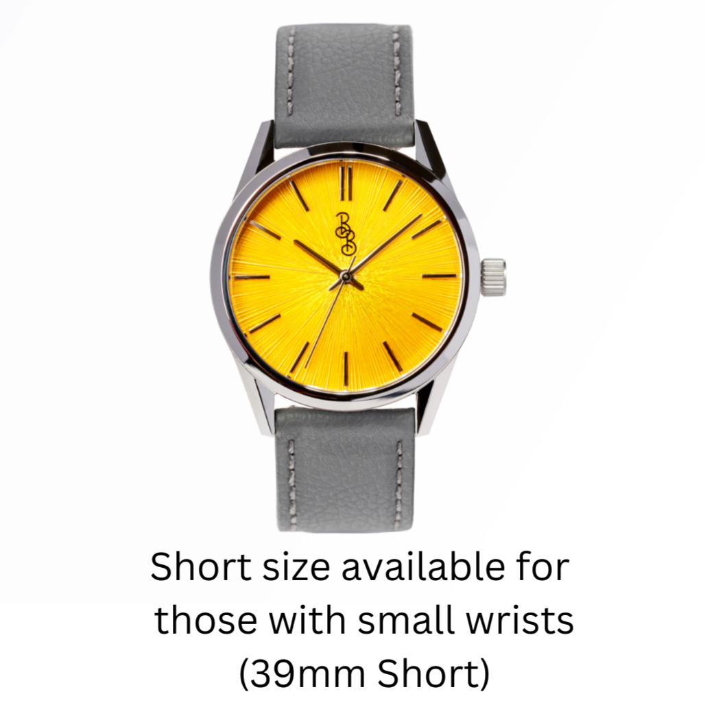 Yellow Sunburst Watch - image 11