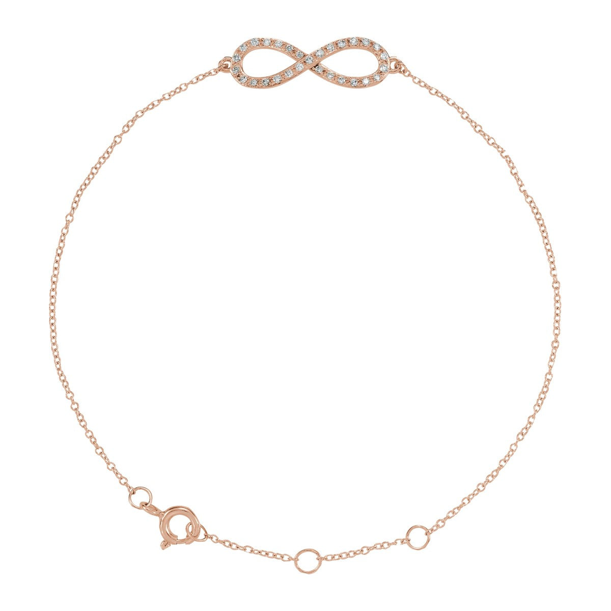Diamond Infinity Bracelet