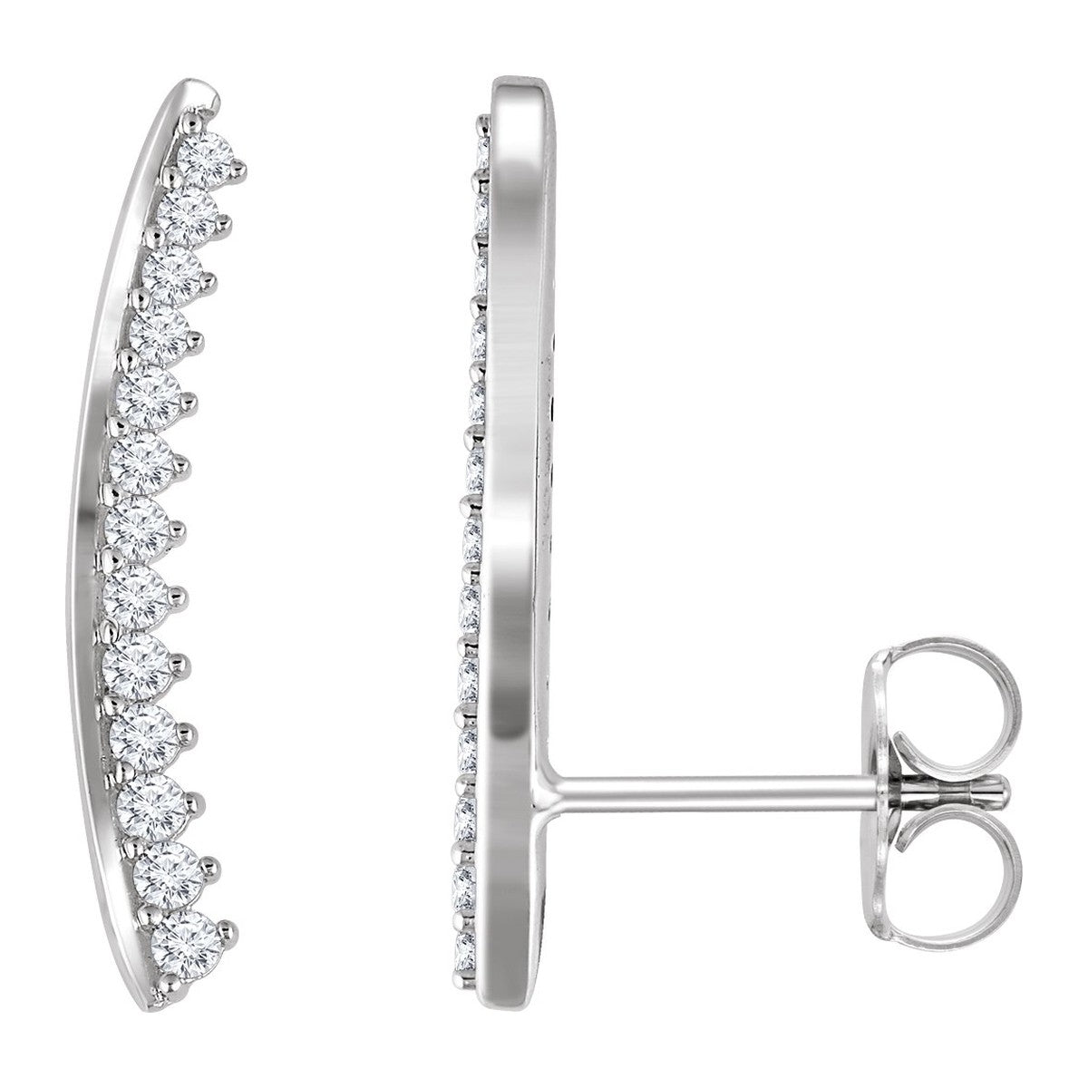Diamond Ear Climbers