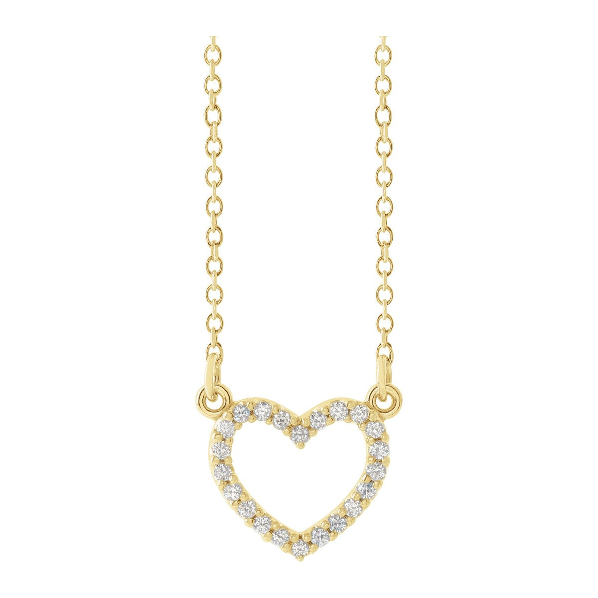 Diamond Heart Necklace
