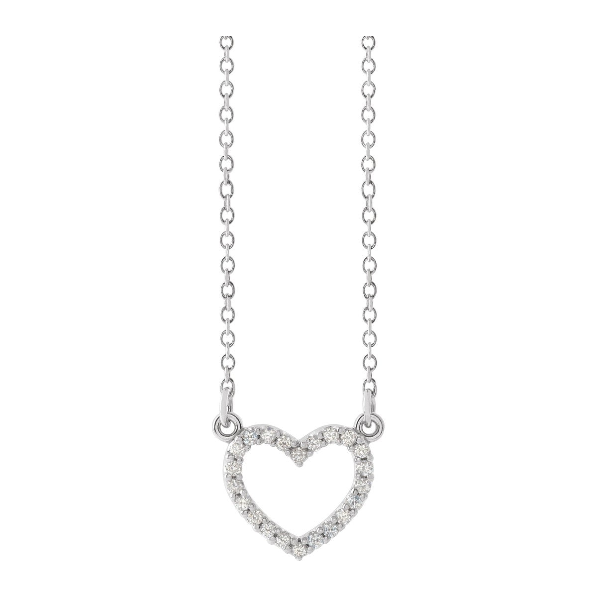 Diamond Heart Necklace