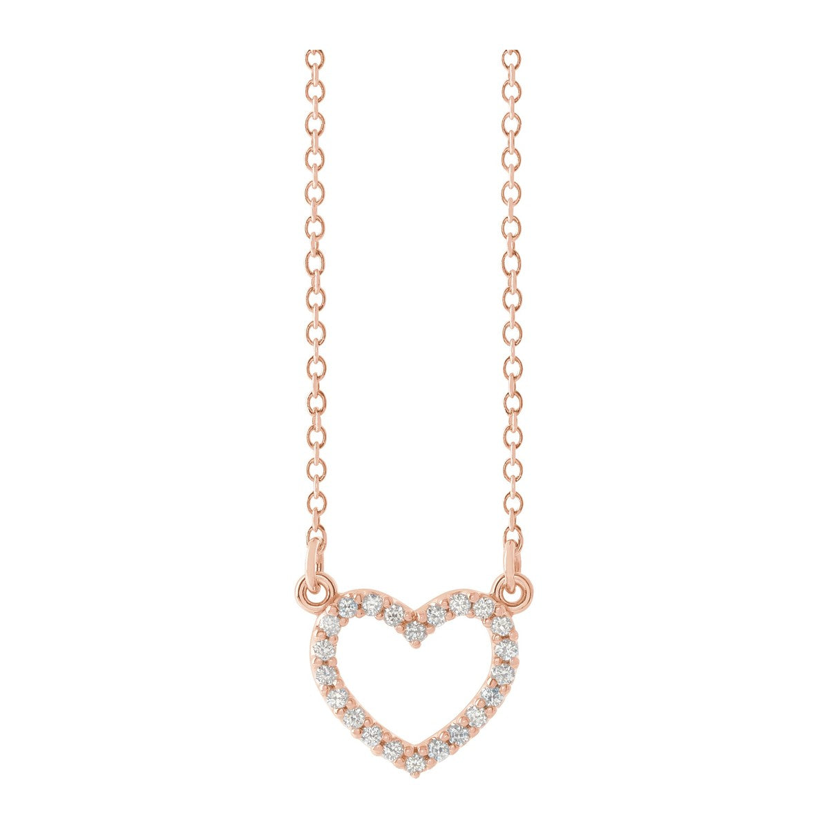 Diamond Heart Necklace
