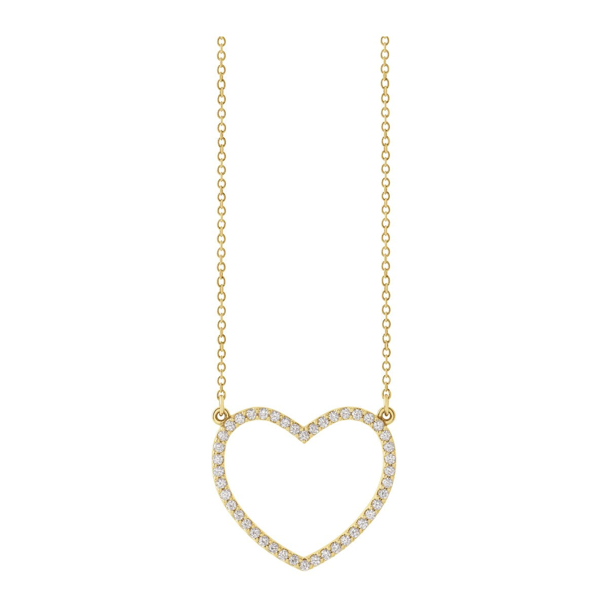 Diamond Heart Necklace