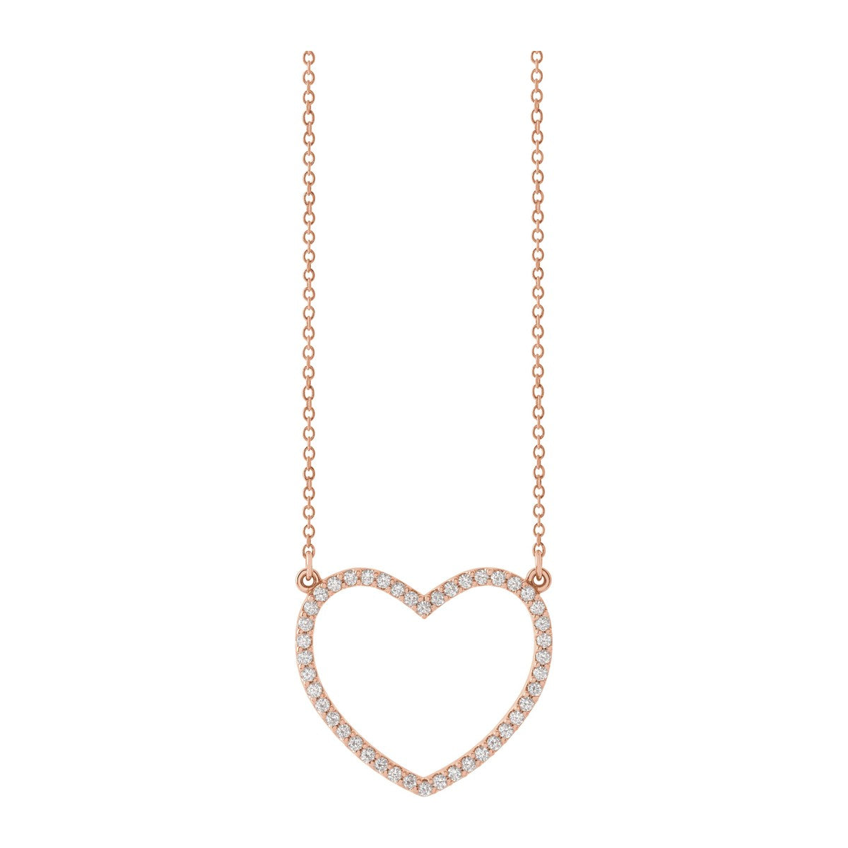 Diamond Heart Necklace