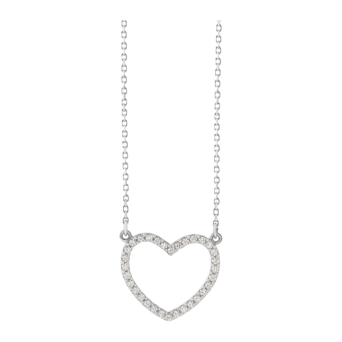 Diamond Heart Necklace