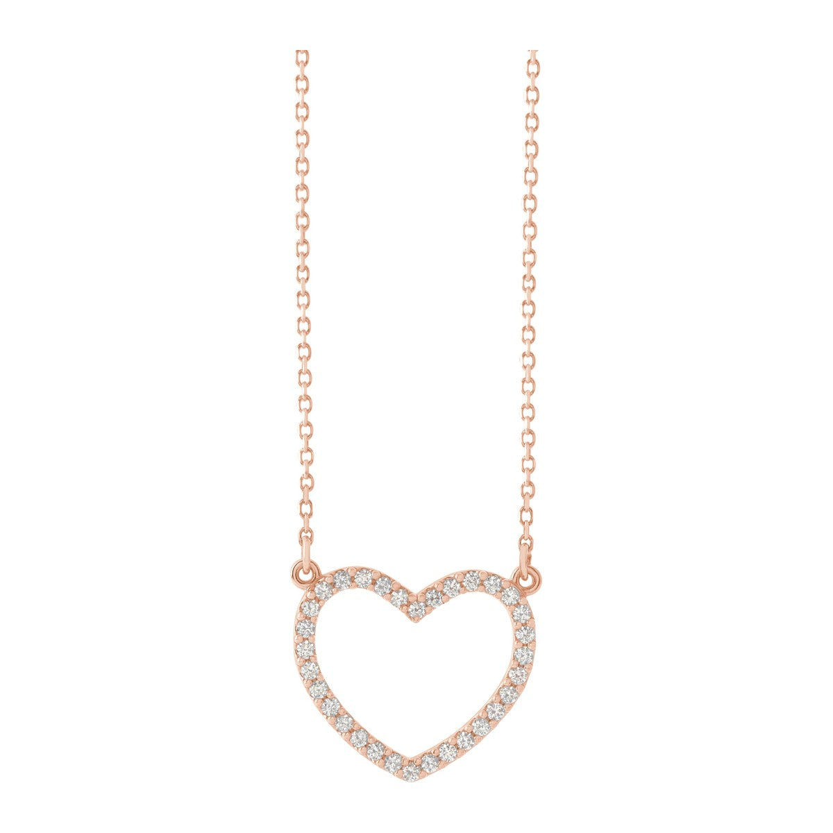 Diamond Heart Necklace