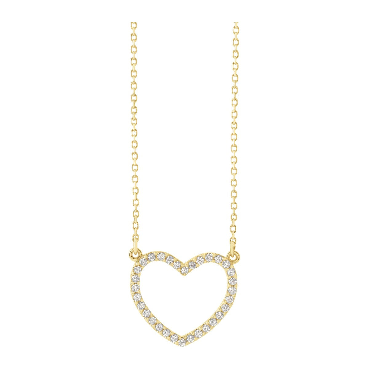 Diamond Heart Necklace