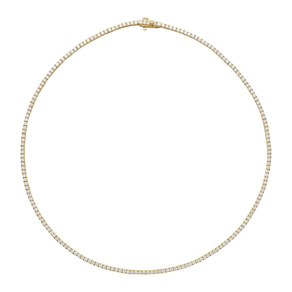 Diamond Line Necklace