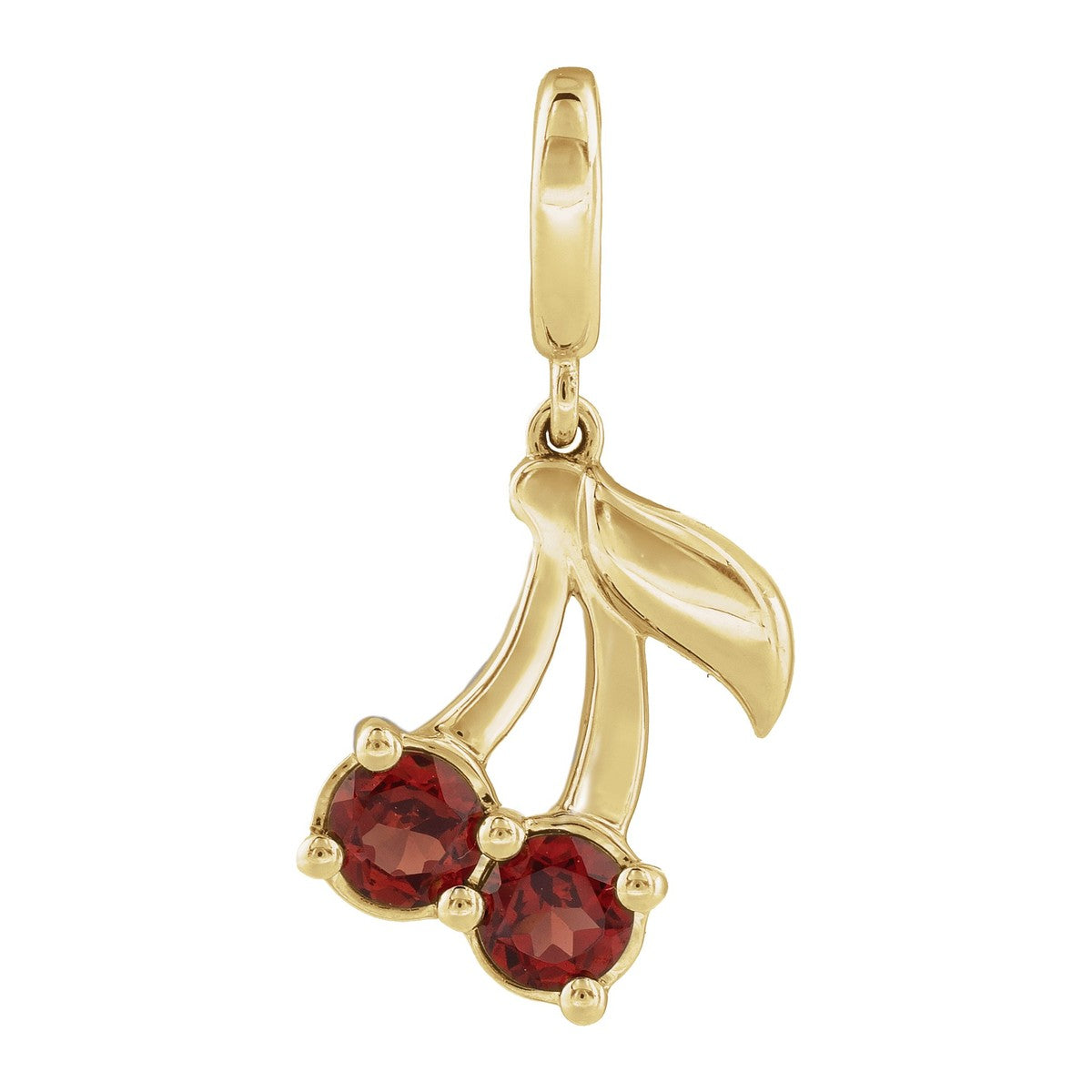 Garnet Cherry Pendant