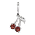 Garnet Cherry Pendant