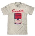 Retro Campbell's Soup Can T-Shirt - Oatmeal Heather