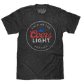 Coors Light Cold as the Rockies Beer T-Shirt - Charcoal Gray