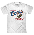 Coors Original Rodeo Beer T-Shirt - White