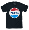 80s Pepsi Logo T-Shirt - Navy Blue