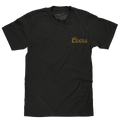 Coors Banquet Beer Double Sided Brewery Logo T-Shirt - Vintage Black
