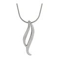 Freeform Leaf Necklace