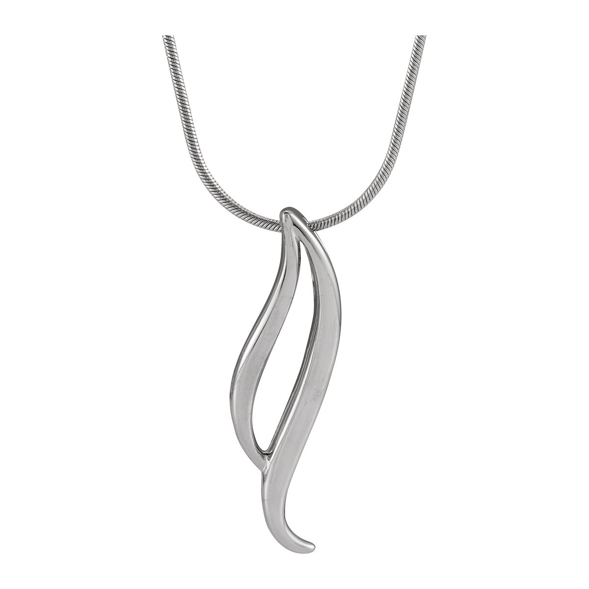 Freeform Leaf Necklace