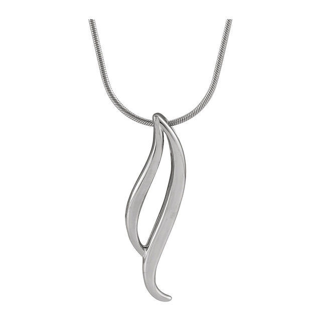 Freeform Leaf Necklace