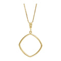 Open Square Necklace